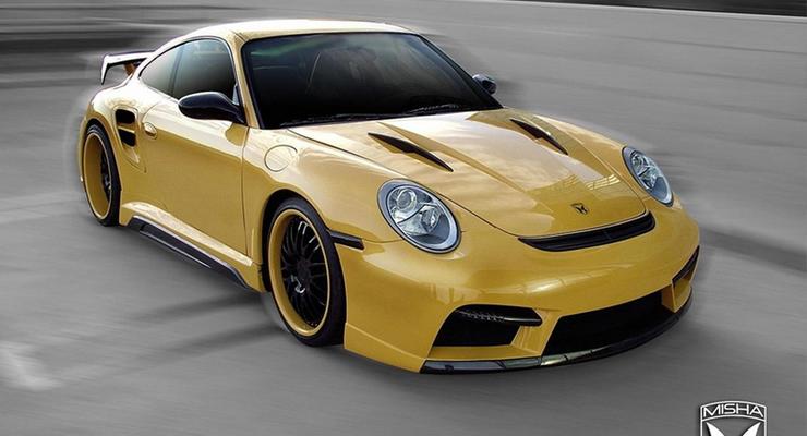 Новый облик Porsche 911 Turbo от ателье Misha Designs