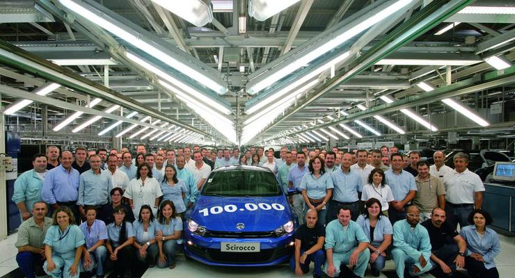 Volkswagen выпустил 100-тысячный Scirocco