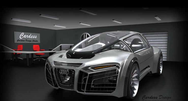 Бразильский дизайнер создал «амфибию» Audi