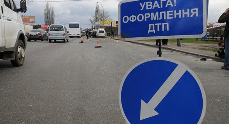 ДТП в Киеве закончилось перестрелкой