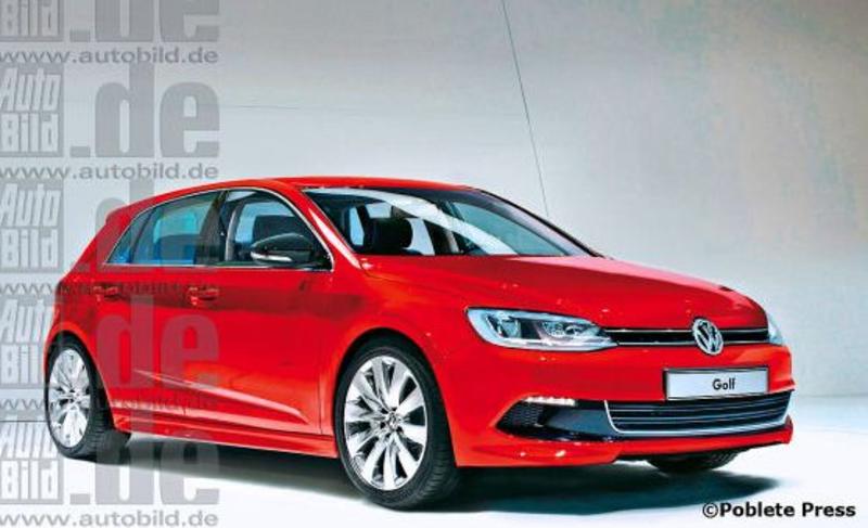 Новый Volkswagen Golf станет седаном и электрокаром / autobild.de