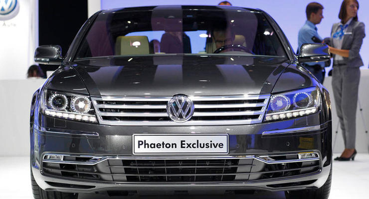Московский автосалон: Volkswagen Phaeton - «новый старый» флагман