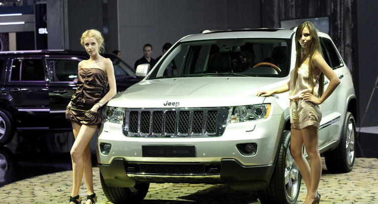 Московский автосалон: Jeep Grand Cherokee четвертого поколения