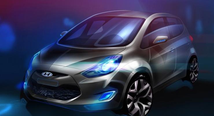 Hyundai показал первое изображение нового минивэна