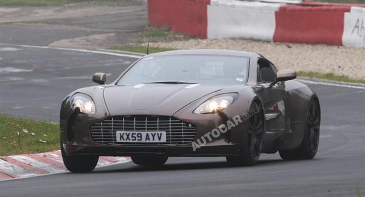 Самый быстрый Aston Martin проходит испытания