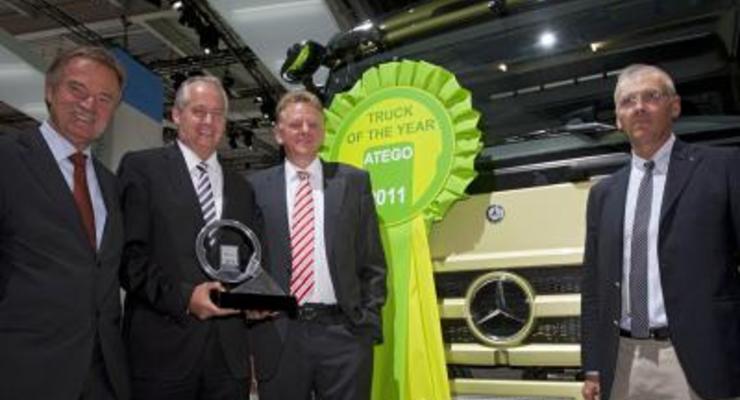 Mercedes-Benz Atego признан грузовиком года