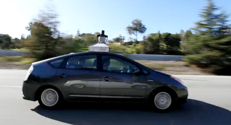 Google тестирует машины без водителя