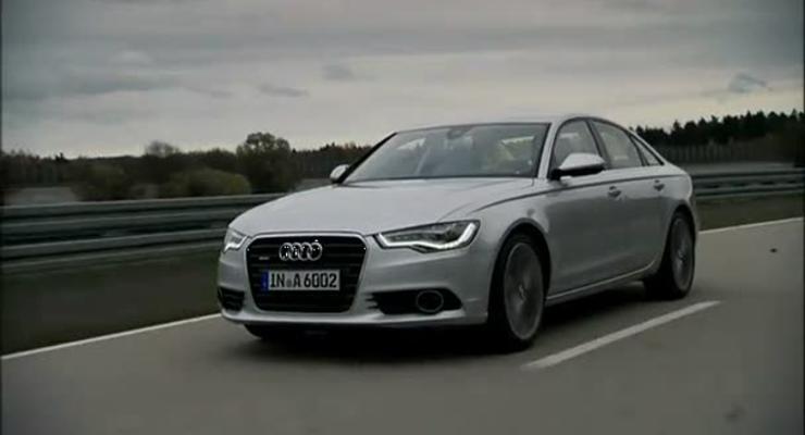 Новая шестерка Audi в движении – первый ролик