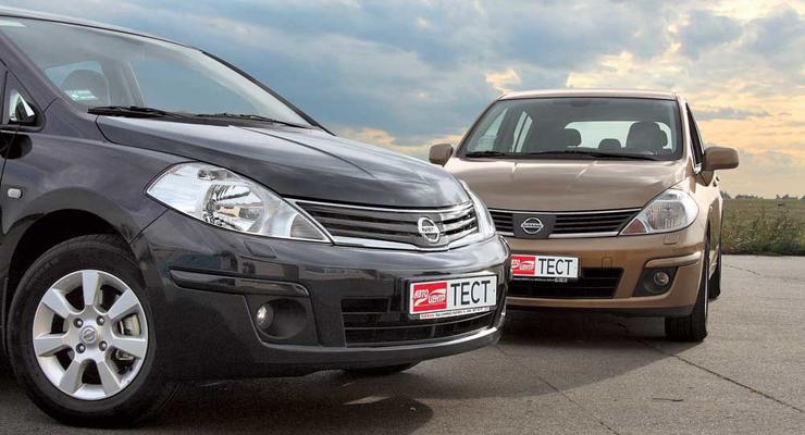 Nissan Tiida: Почти близнецы
