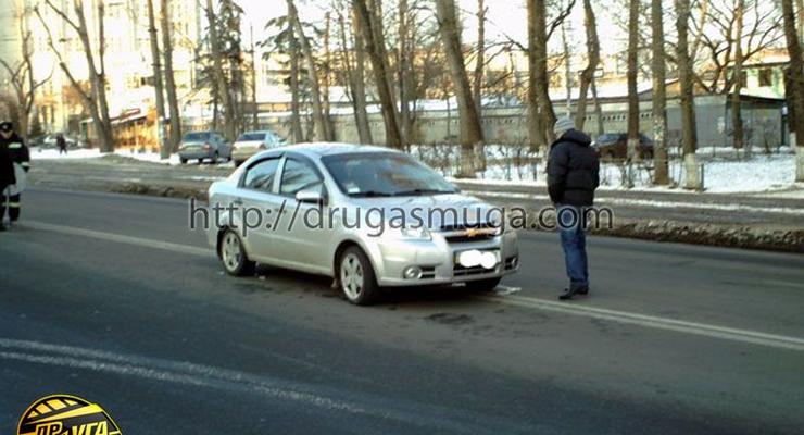 В Киеве Chevrolet сбил ребенка