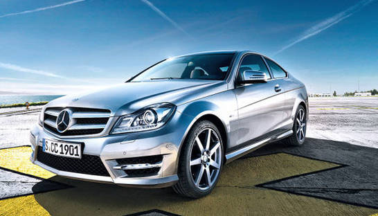 Первые фото нового купе Mercedes-Benz C-Class