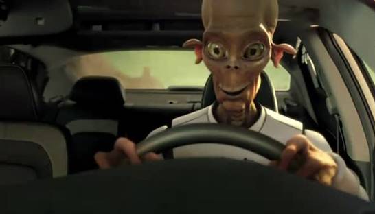 Новый Kia Optima угнали инопланетяне