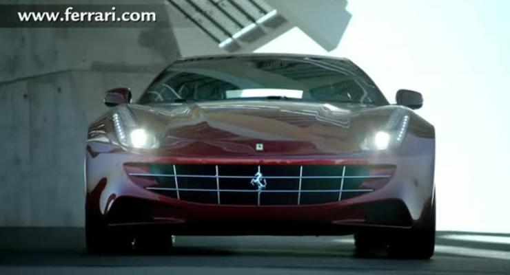 Новый Ferrari с полным приводом показался во всей красе
