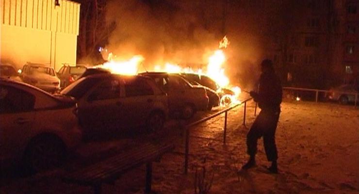 В Киеве задержан поджигатель машин