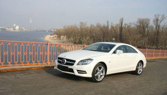Новый Mercedes-Benz CLS появился в Украине