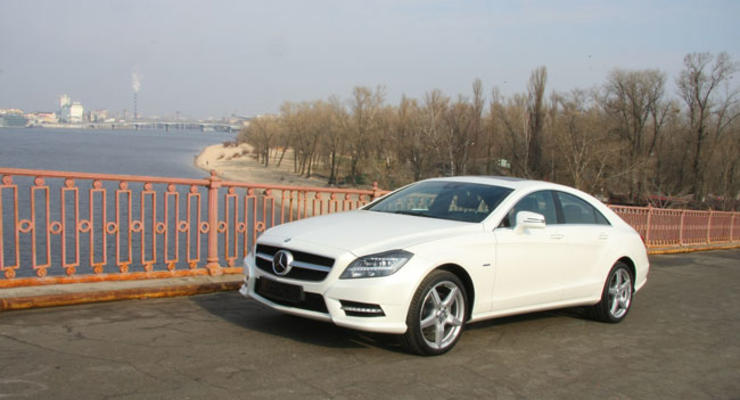 Новый Mercedes-Benz CLS появился в Украине