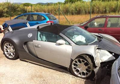 Француз разбил кабриолет Bugatti за три миллиона долларов