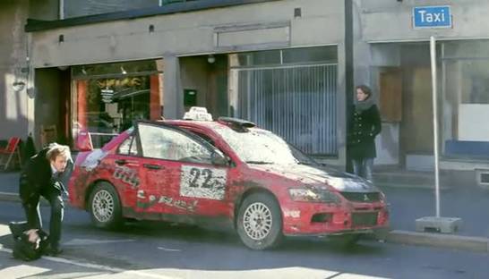 Самое экстремальное такси в мире