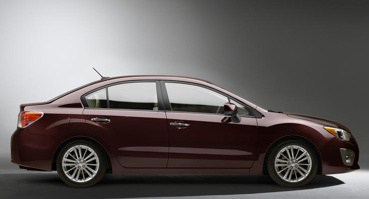 Subaru показала профиль Impreza нового поколения