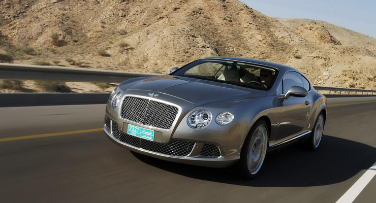 В Киеве презентовали новое купе Bentley