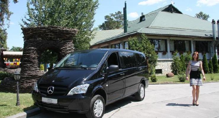 В Киеве представили новые микроавтобусы Mercedes