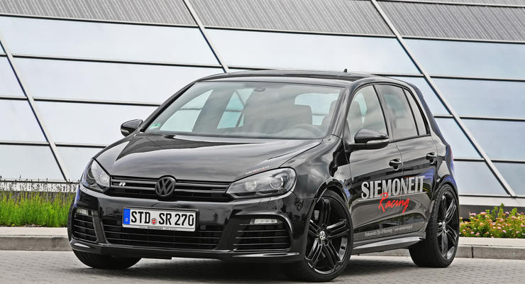 Черная жемчужина Volkswagen: сверхмощный Golf R