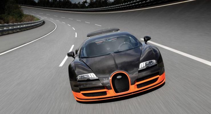 Bugatti Veyron стал самым модным авто по версии Forbes