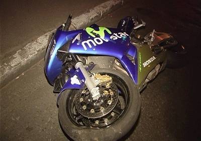 В Киеве парень купил мотоцикл и разбился в тот же день