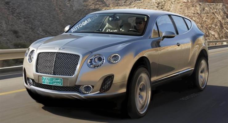 Кроссовер Bentley получит мотор с 12 цилиндрами