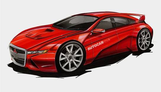 Mitsubishi Evo сделают дизельным гибридом