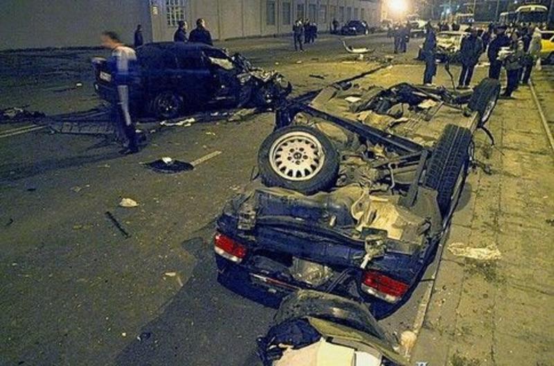 Пьяный офицер СБУ въехал в столб и убил пассажира / forum.od.ua