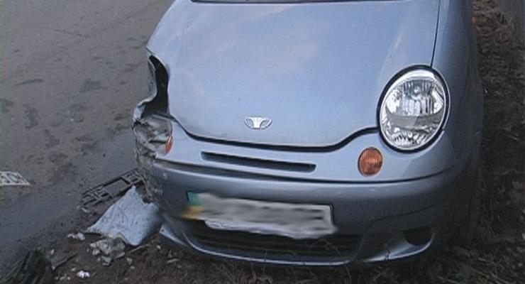 Киевлянка купила и разбила машину в один день