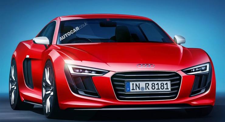 Audi R8 сменит кузов, станет еще легче и мощнее