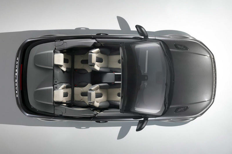 Новый кроссовер Range Rover Evoque лишили крыши / Land Rover
