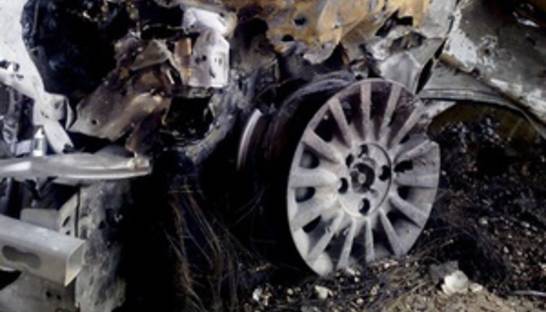 Ночью в разных районах Киева сожгли три автомобиля