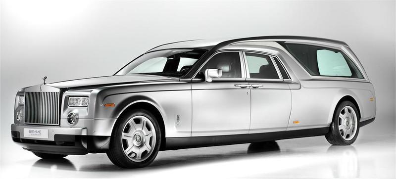 Представлен катафалк Rolls-Royce за полмиллиона евро / Biemme Special Cars