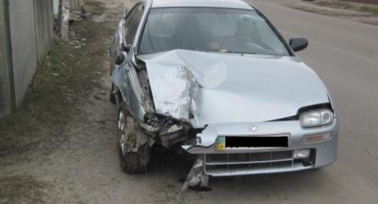 Под Киевом пьяный водитель травмировал двух детей