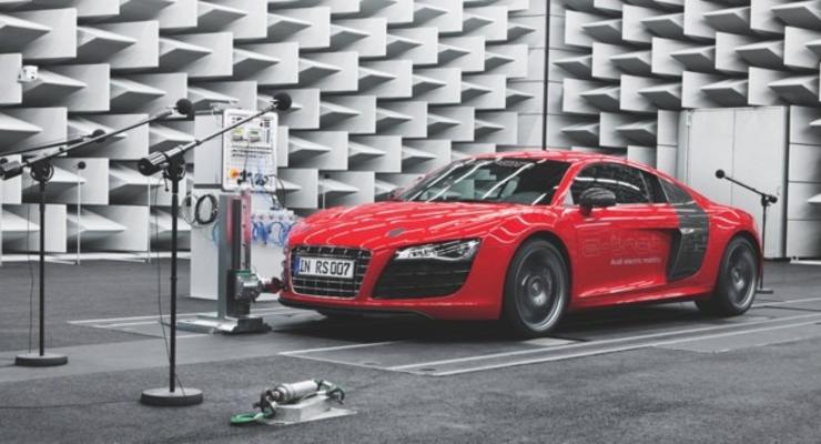 Audi показала, как для электрокара сочиняют рев мотора