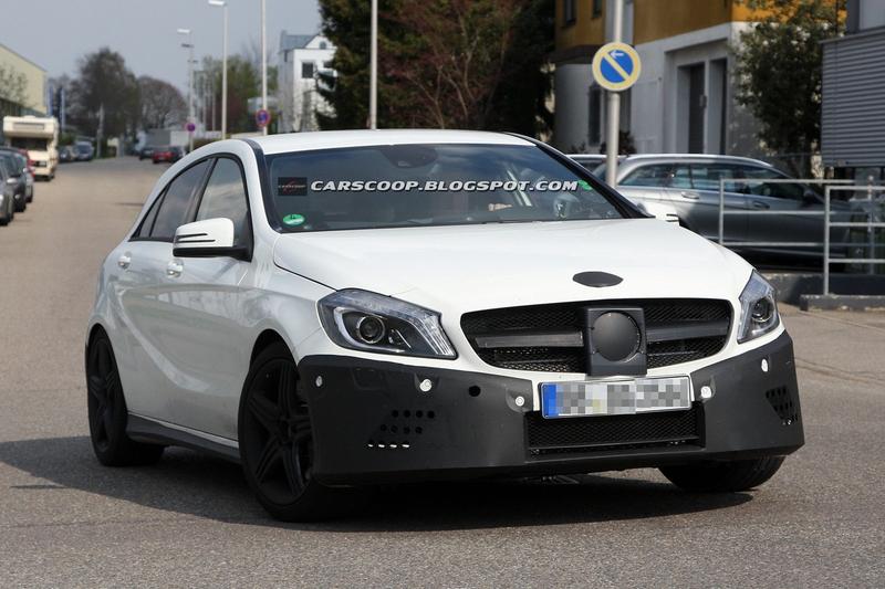 Mercedes A45 AMG получит 335 л.с. и полный привод / carscoop.blogspot.com