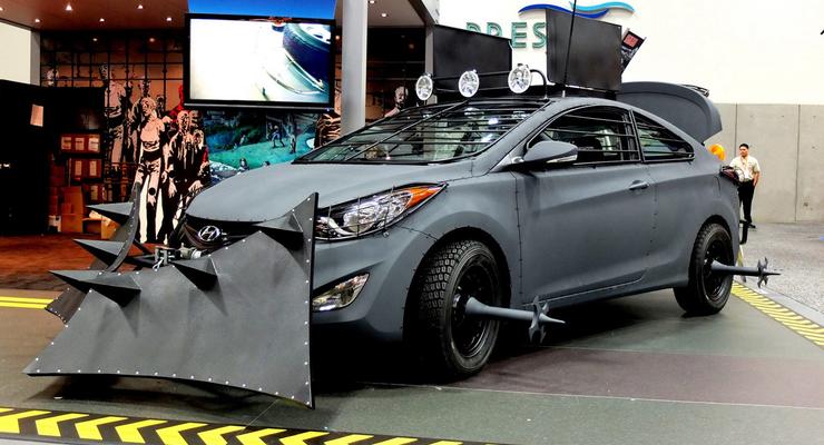 Hyundai превратил Элантру в автомобиль против зомби