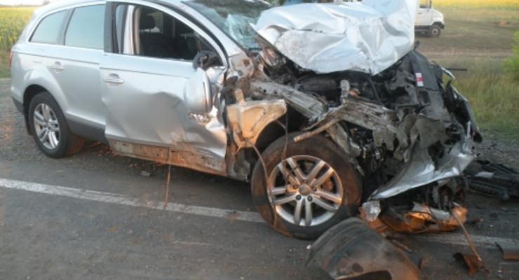 Audi Москаля врезалась в Газель, депутат сломал ребро