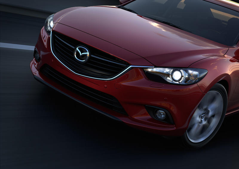 Первые фотографии седана Mazda6 нового поколения / Mazda