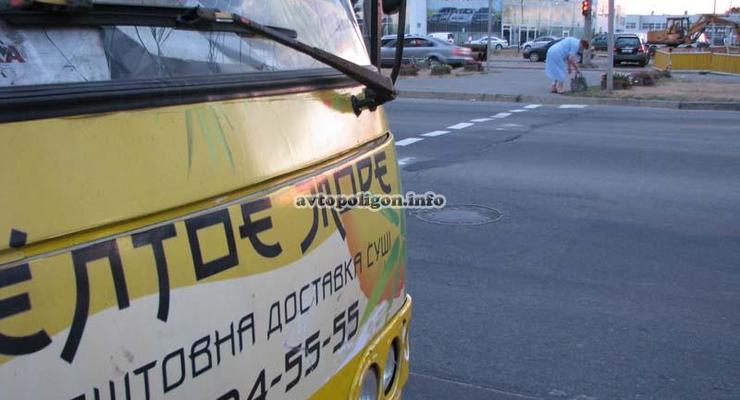 В Киеве водитель Богдана сбил на переходе женщину