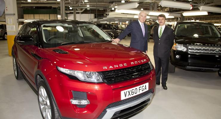 Завод Land Rover впервые начал работать круглосуточно