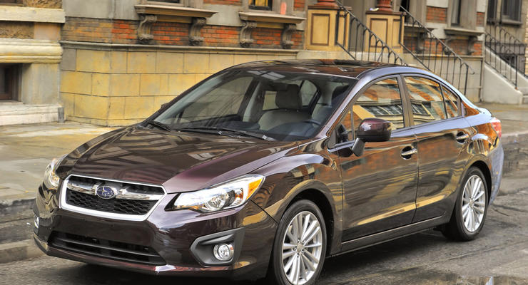 Новая Subaru Impreza показалась в Киеве до премьеры