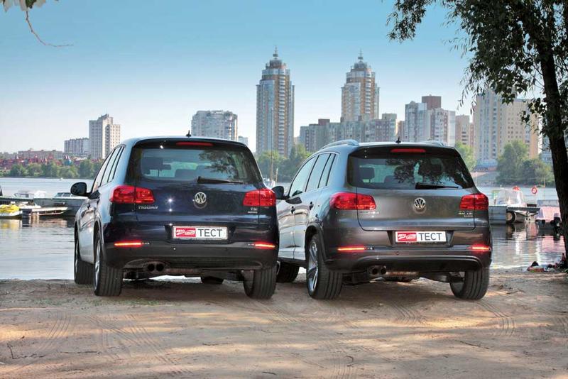 Тест-драйв двух VW Tiguan – базового и топового / autocentre.ua
