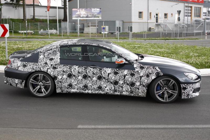 Новый спортседан BMW M6 засняли прямо на заводе / worldcarfans.com