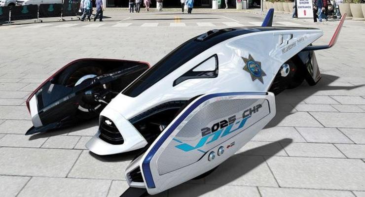 Дизайнеры представили полицейские машины будущего