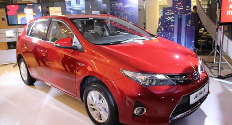 Второе поколение Toyota Auris представили в Киеве