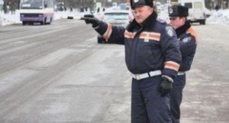 ГАИ ограничила въезд в Киев, чтобы разгрузить дороги